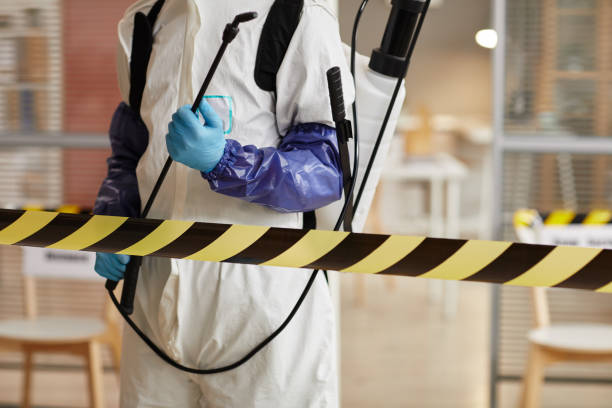 Professional Infectious Disease Decontamination technician working in Washington, NH